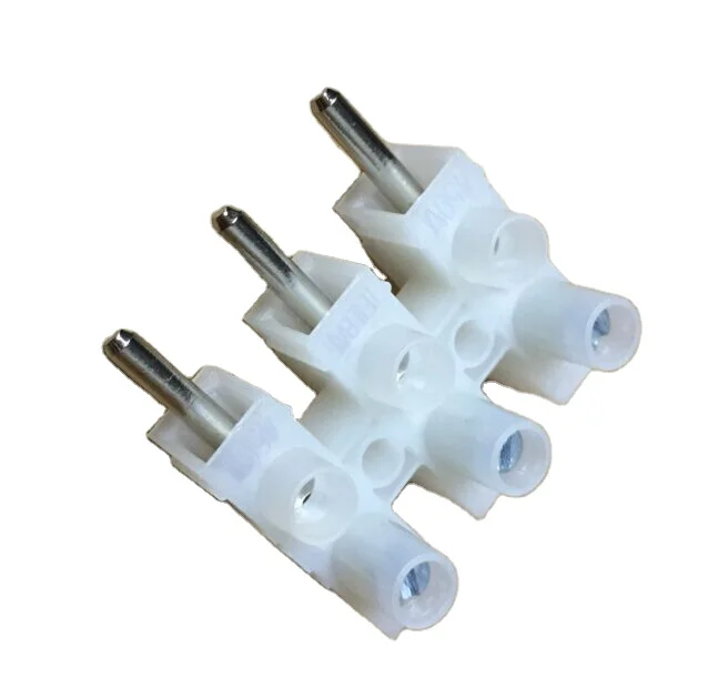 3 pole wire terminal block male female connector pluggable wire joint connector