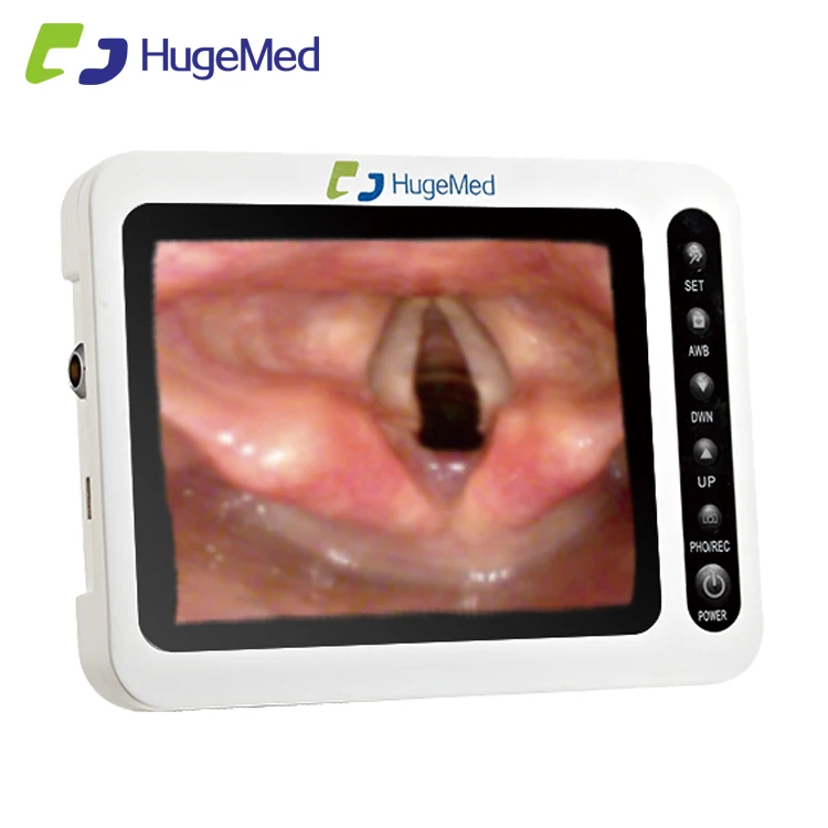 USB portable high definition video laryngoscope with  HD 8-inch display for ICU/ER/OR