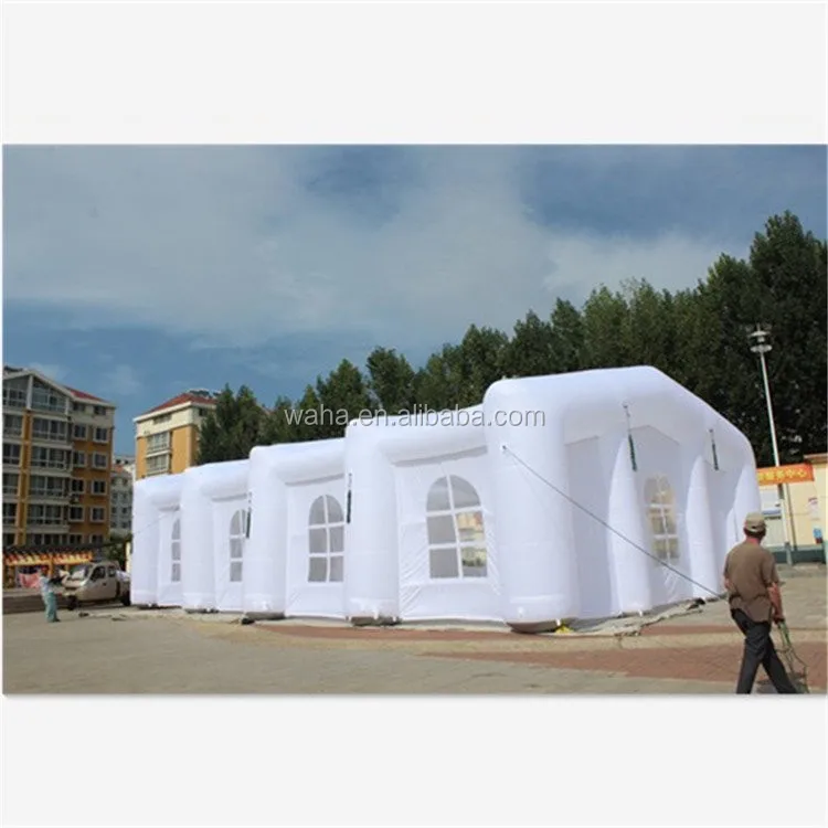 Custom Made Giant White Inflatable Tent Led Bubble air Inflatable Dome Inflatable Disinfection Tent for Party Event