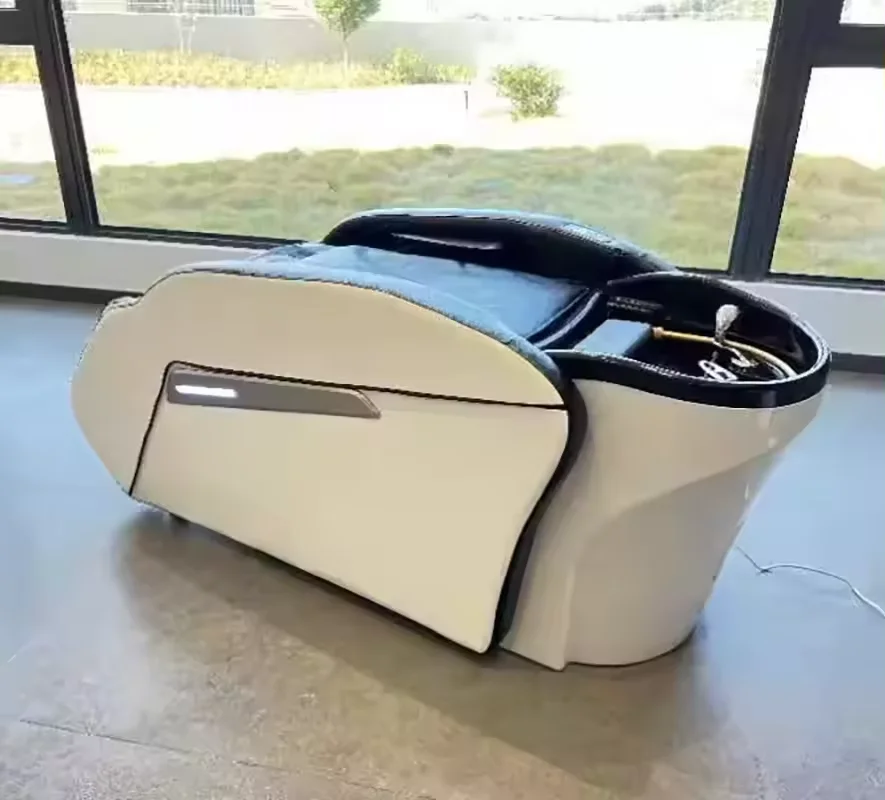 luxury thai hair washing head spa shampoo bed 3d 4d full body electric massage sofa chair with heat