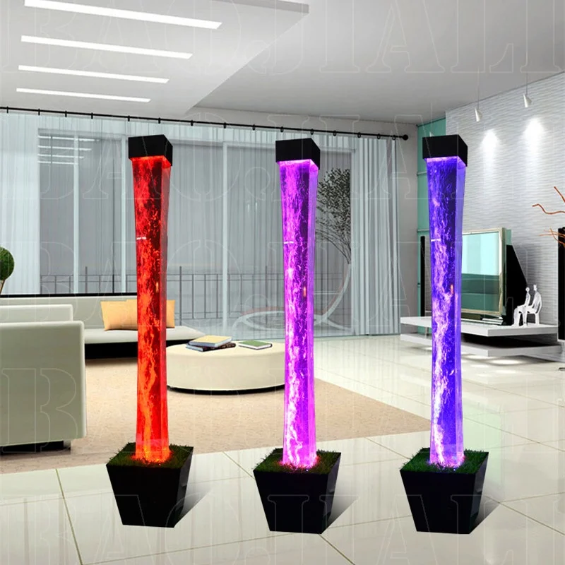 romantic colour changing LED water bubble lamp wedding lighting decoration