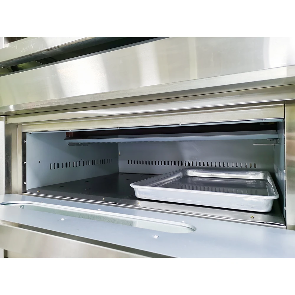 
Microcomputer control Baking deck oven,gas oven baking,gas Deck Oven (1-Deck 3-Tray) 