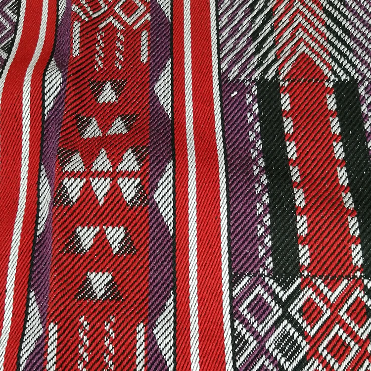 Free Sample Factory Supply Middle East Style Polyester Arabic Upholstery Home Textile Sadu Fabric