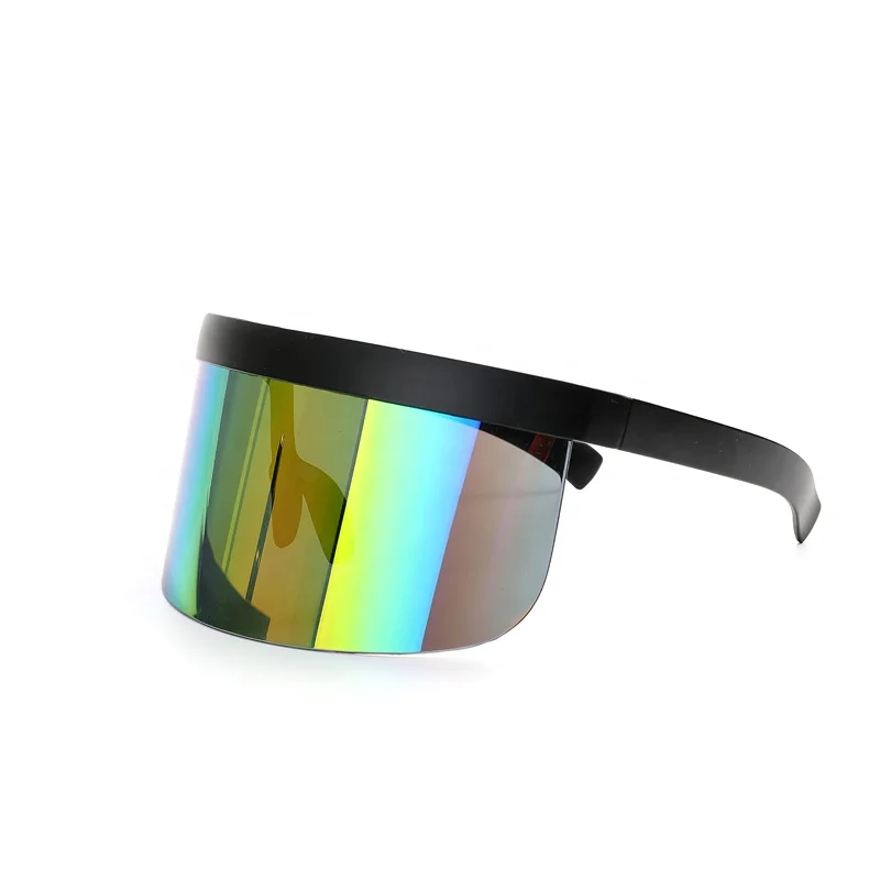 
Solar face uv shield colors plastic face shield visor sunglasses goggles 