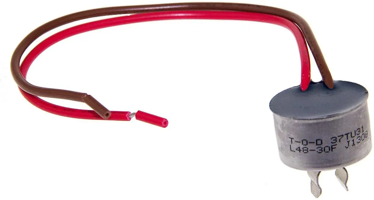 4387503 bimetallic strip defrost thermostat