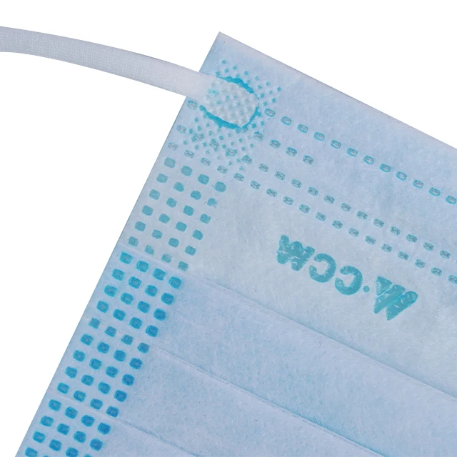 Source manufacturers sell 2020 disposable medical blue masks 3 ply disposable face mask