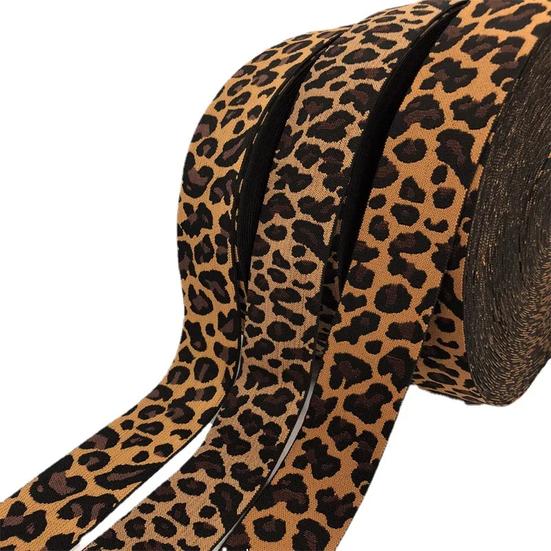 Manufacturer leopard print polyester fabric garment furniture textile handmade crafts custom leopard printed jacquard fabric