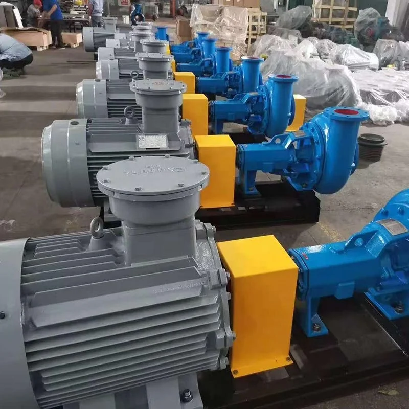 High Performance Sludge Pumping Slurry Horizontal Centrifugal Slurry Pump
