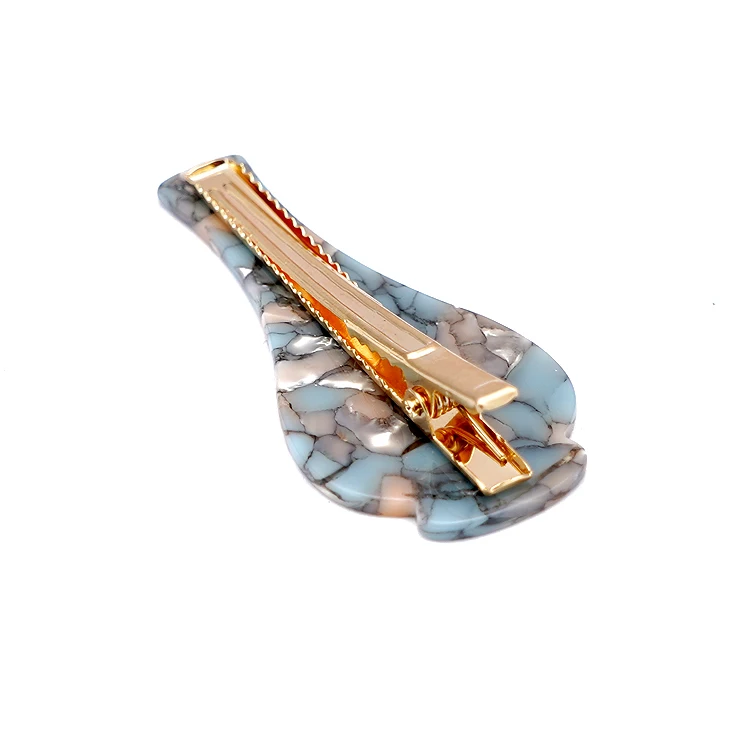 CANYUAN Personalized design 6.6cm custom pattern vase acetate hair clip temperament unique ladies claw clip custom wholesale