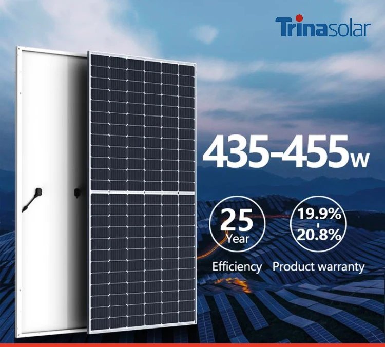 China Low price silicon wafer and monocrystalline PERC cell 450W Solar panel