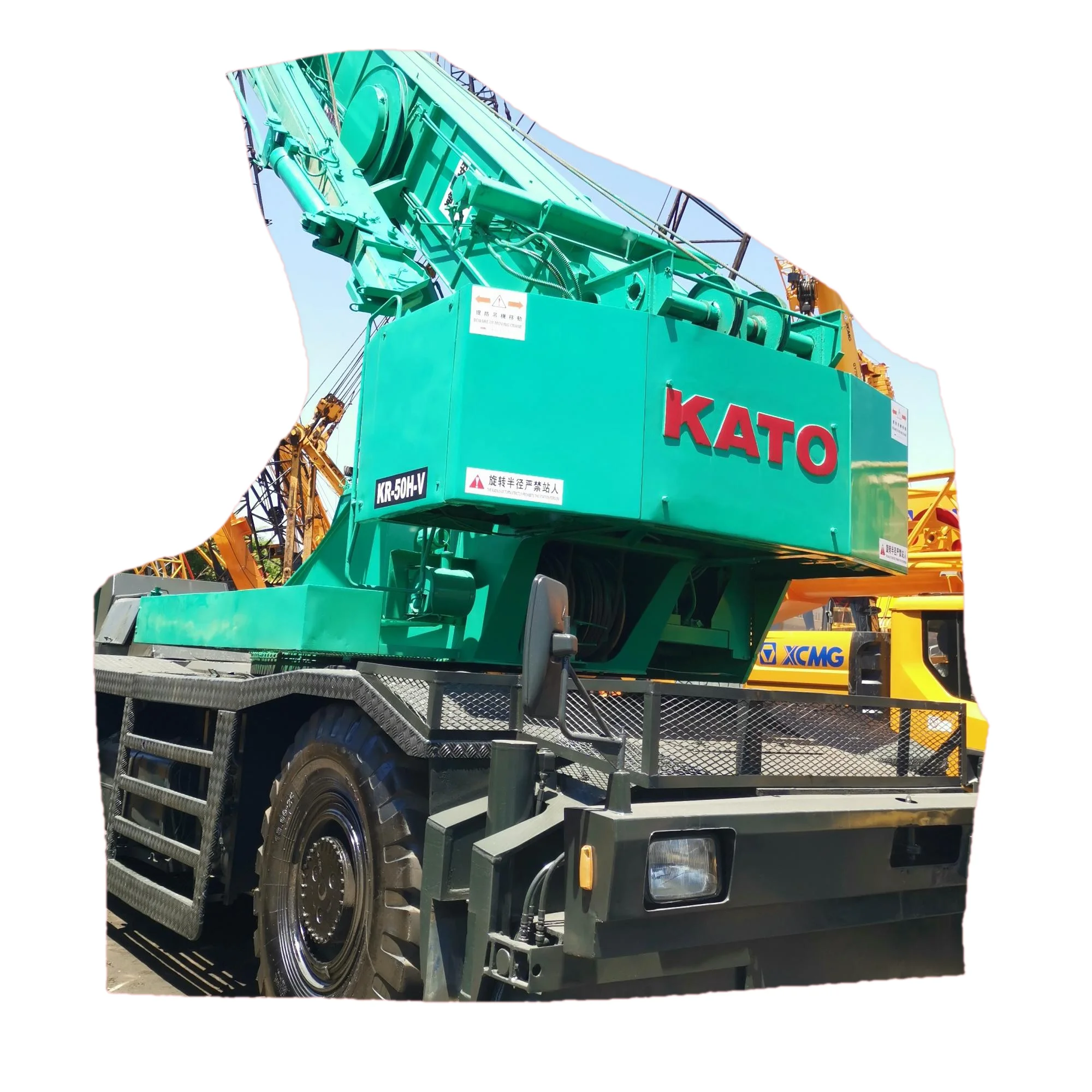 50 Ton japan  brand used KR50H-V hydraulic mobile truck crane original engine 25t