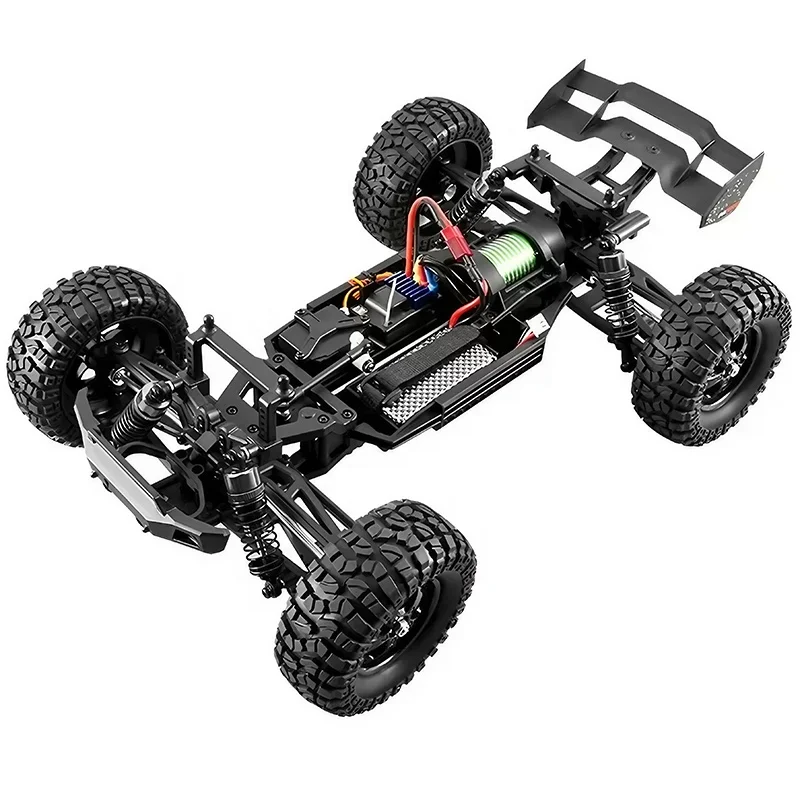 HBX 901A Electric 4X4 All Terrain 50KM Speed Led Lights 2.4G RTR Radio Control RC Crawler with Brushless Motor Birthday Gift