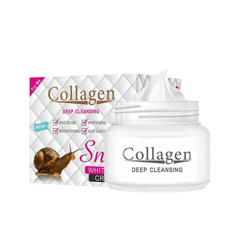 
Oem Factory Supplier Multi Skin Problem Slover Skin Rescue Whitening Repair Anti Aging Snail Extract Cream 