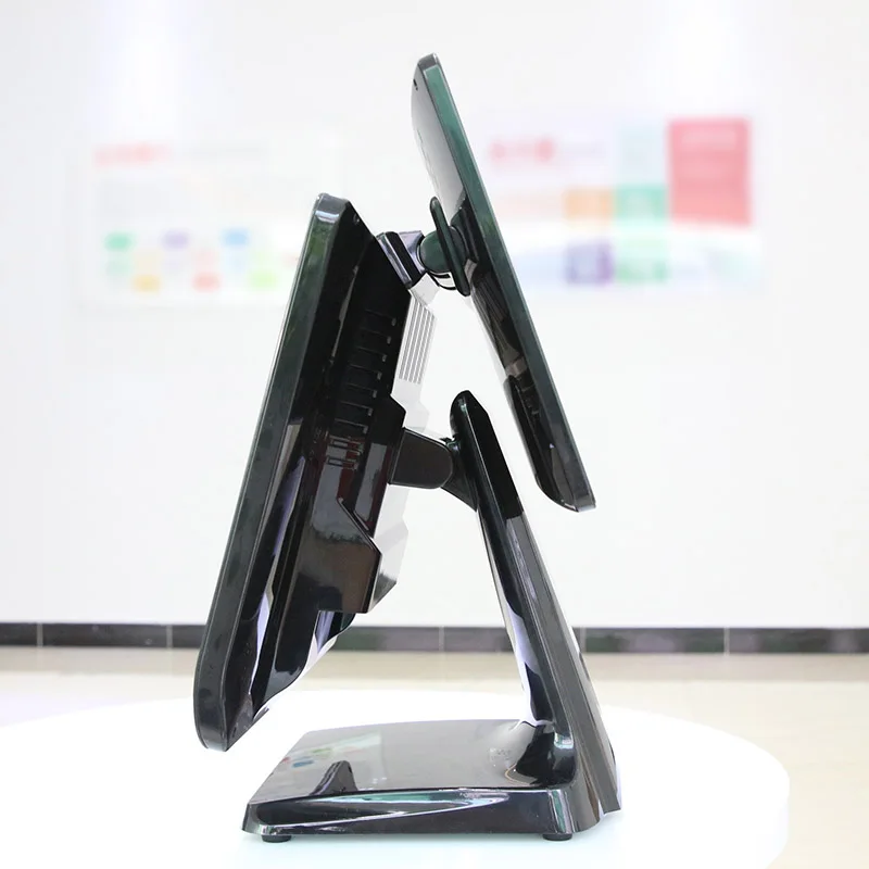 15.6 inch pos cash register with External 80mm pos printer cash drawer for retail/restaurant pos system