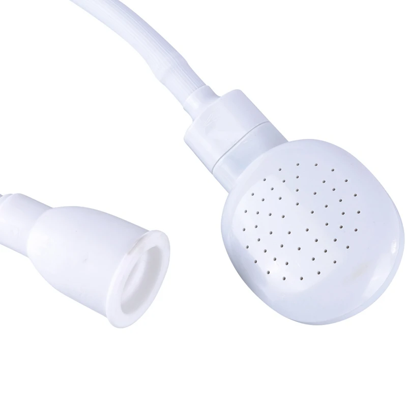 Portable Handheld Splash Shower Head Tub Faucet Attachment Sprinkler for Pet Dog Cat Head Washing