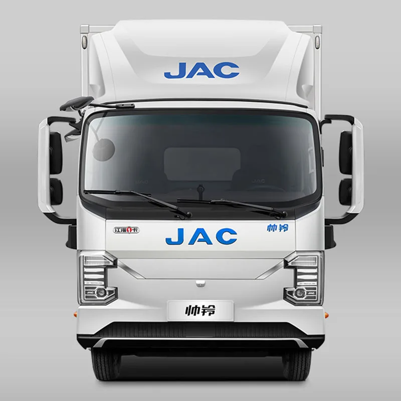 JAC Shuailing ES6 EQ3 Electric Car Light Commercial Refrigerated Trucks 3tons 5tons Mini Freezer Box Truck For Seafood