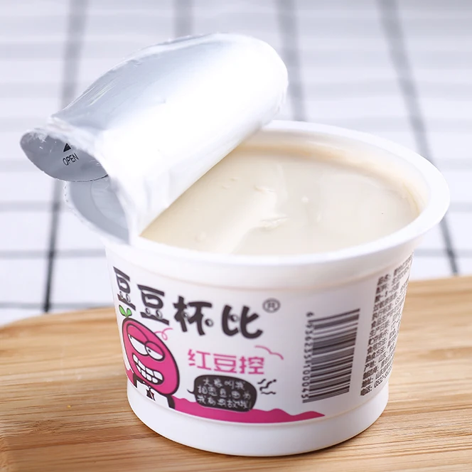 
High nutritional value tofu snacks healthy food black soya bean Tofu Pudding vegetarian food bean products 