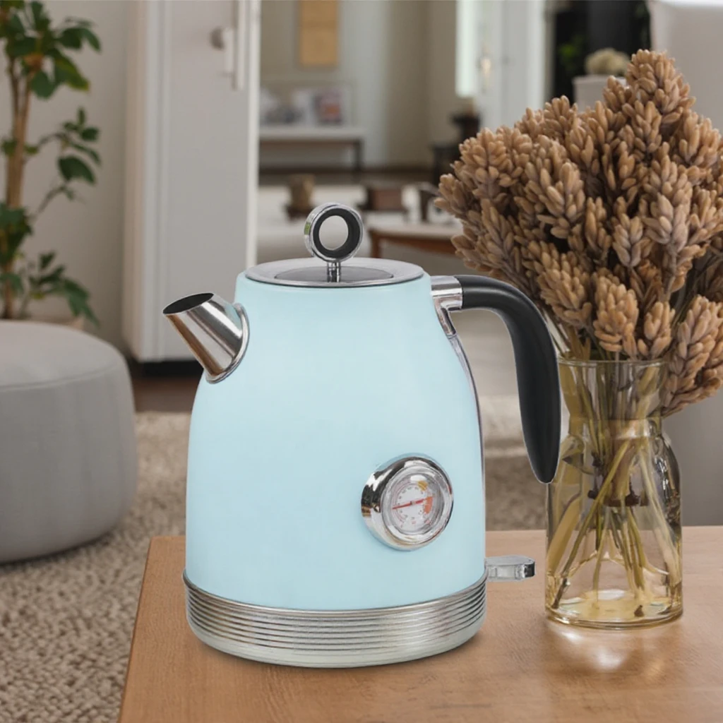 304 Электрический чайник из нержавеющей стали большой емкости автоматический бытовой для воды чая кофе