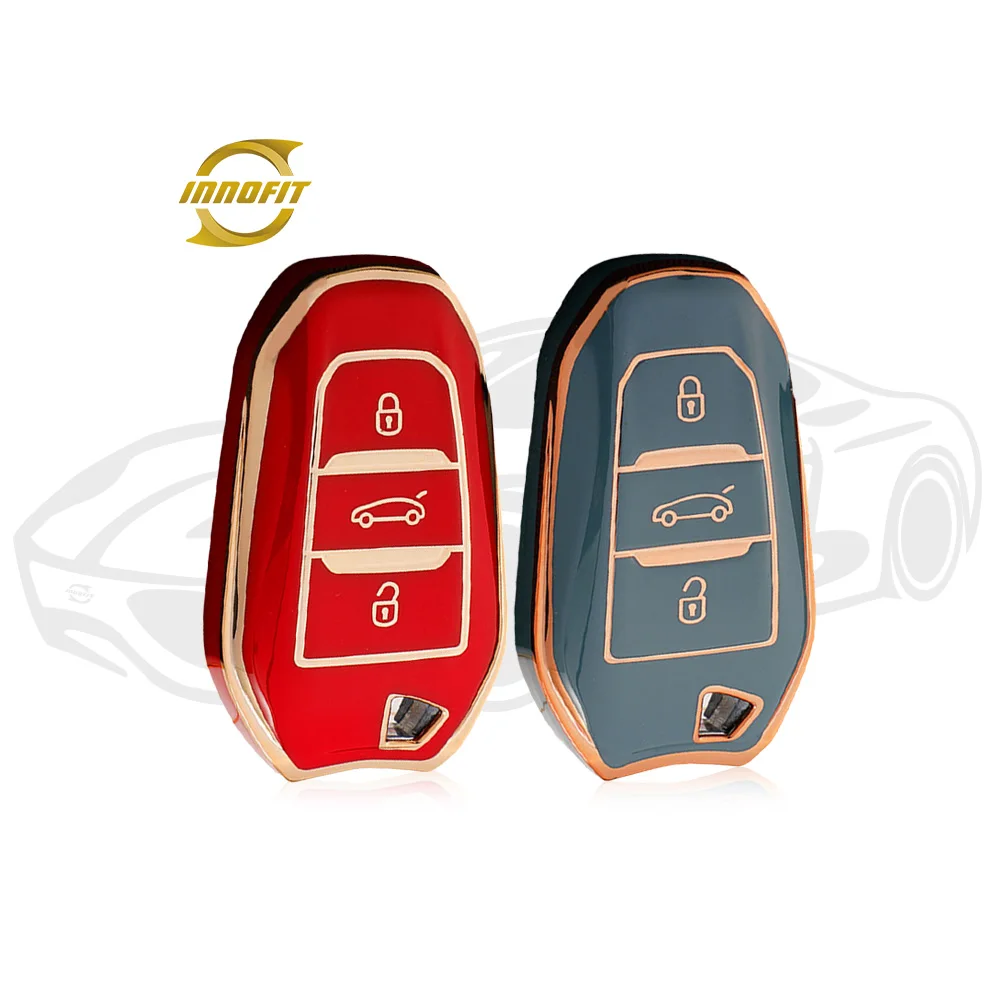 Чехлы для ключей из ТПУ Innofit PUC1 оптом Peugeot Citroen Opel 408 3008 308 508 4008 2008 5008 301