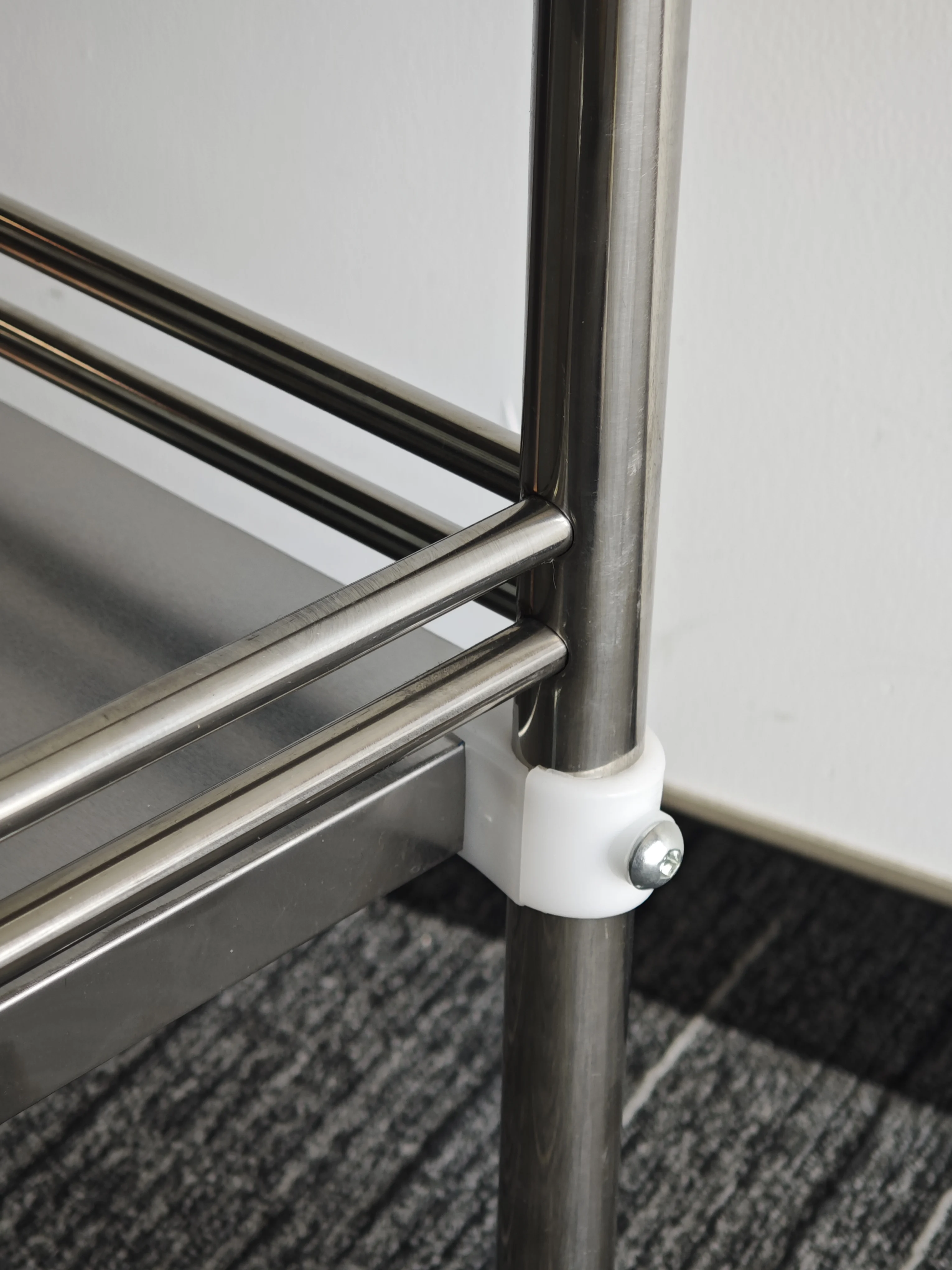 Stainless steel medical trolley cart for hospital or clinic with better price hospital trolley medical cart mobile