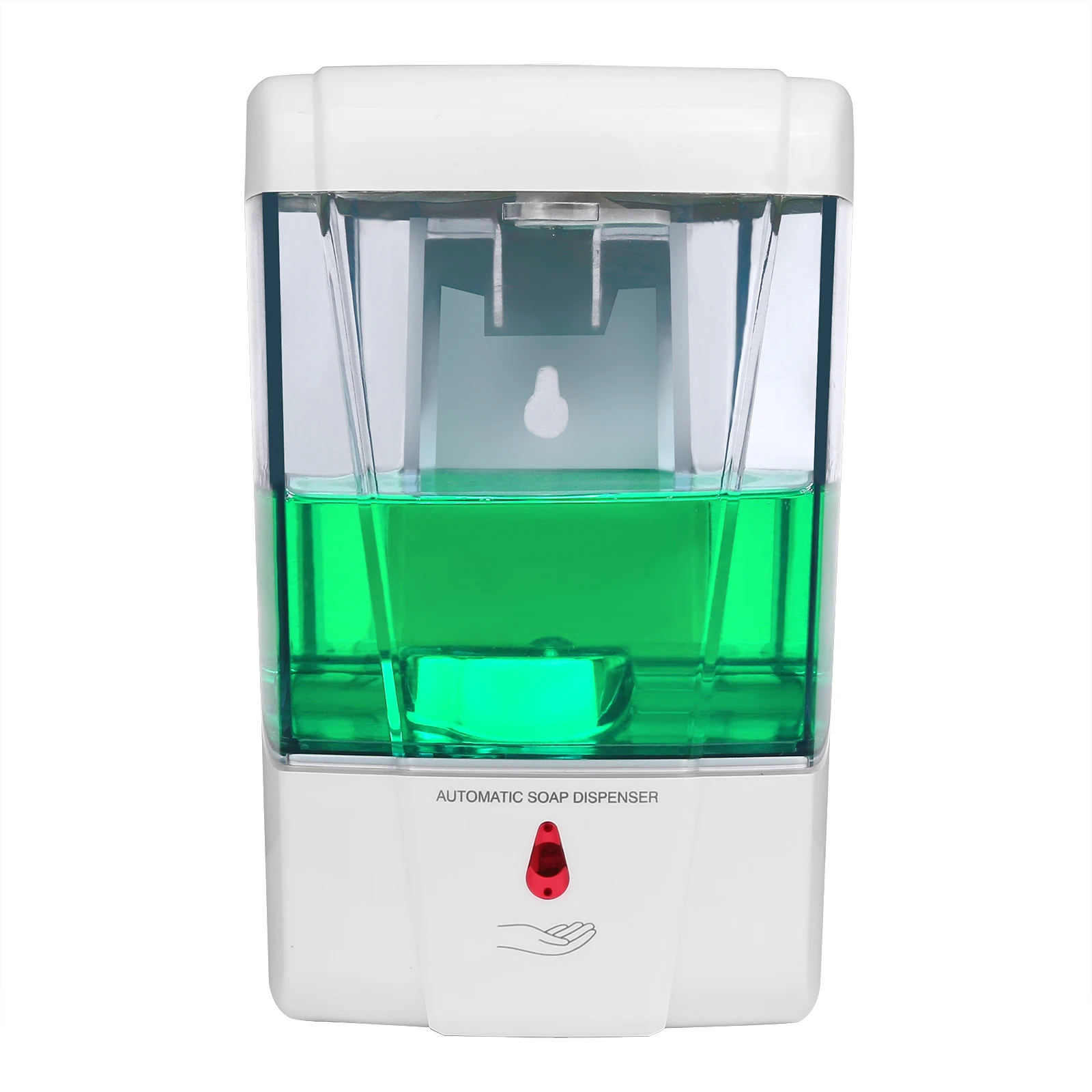
2020 new wall mounted 700ml dispenser automatic soap pump plastic material foaming soap dispenser 