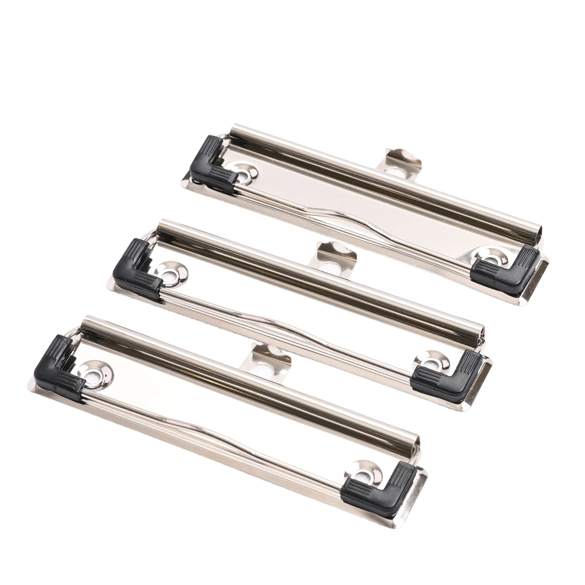 High Quality Metal Clipboard Clip With Corner Protector And Built-in Hanging Hole For Organizers Papers Letters Documents