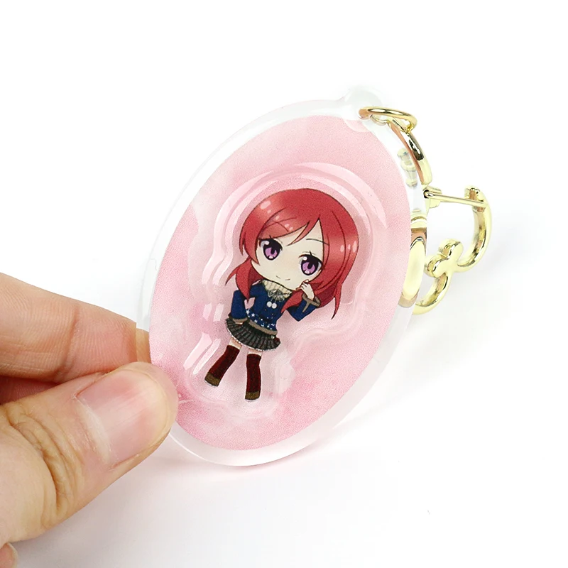 Fast Delivery Top Quality Key Chain Screwdriver  Lighter Offset Printing Acrylic Keychain