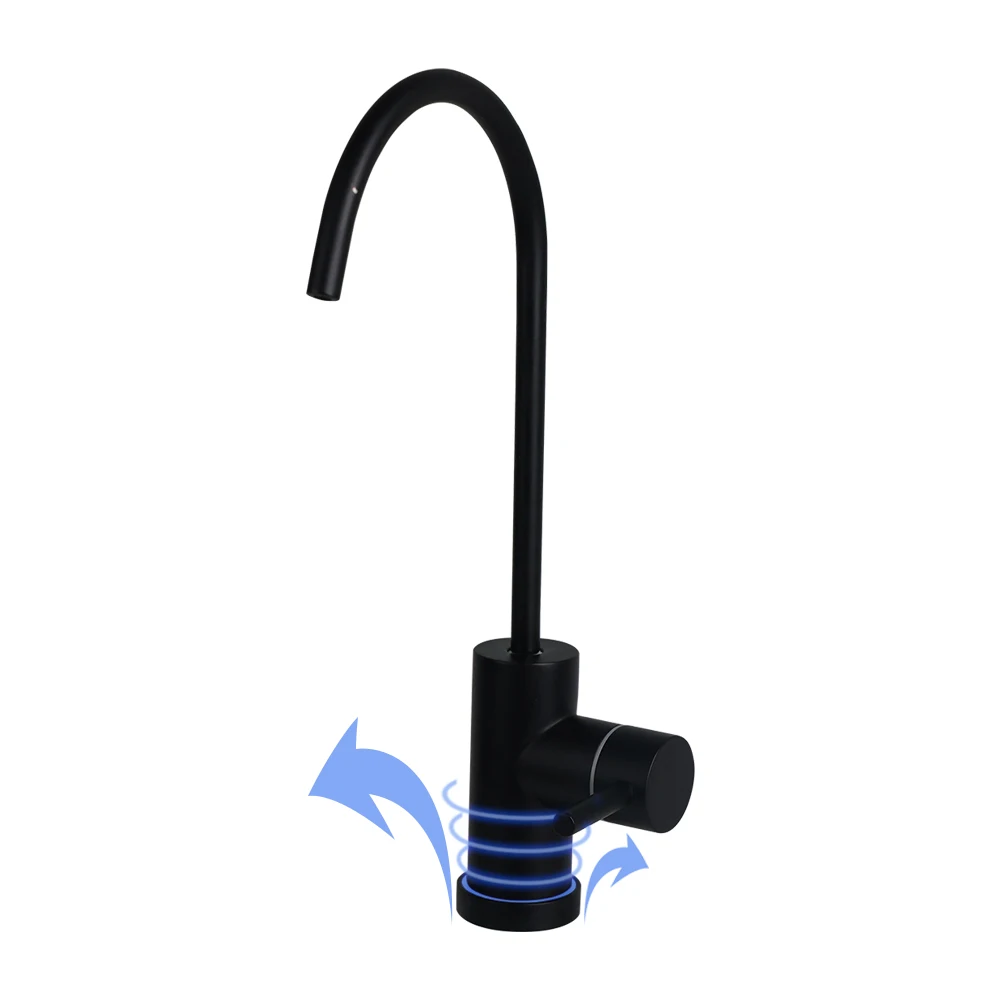 LED light ring multifunctional kitchen deck faucet water purifier tap home use