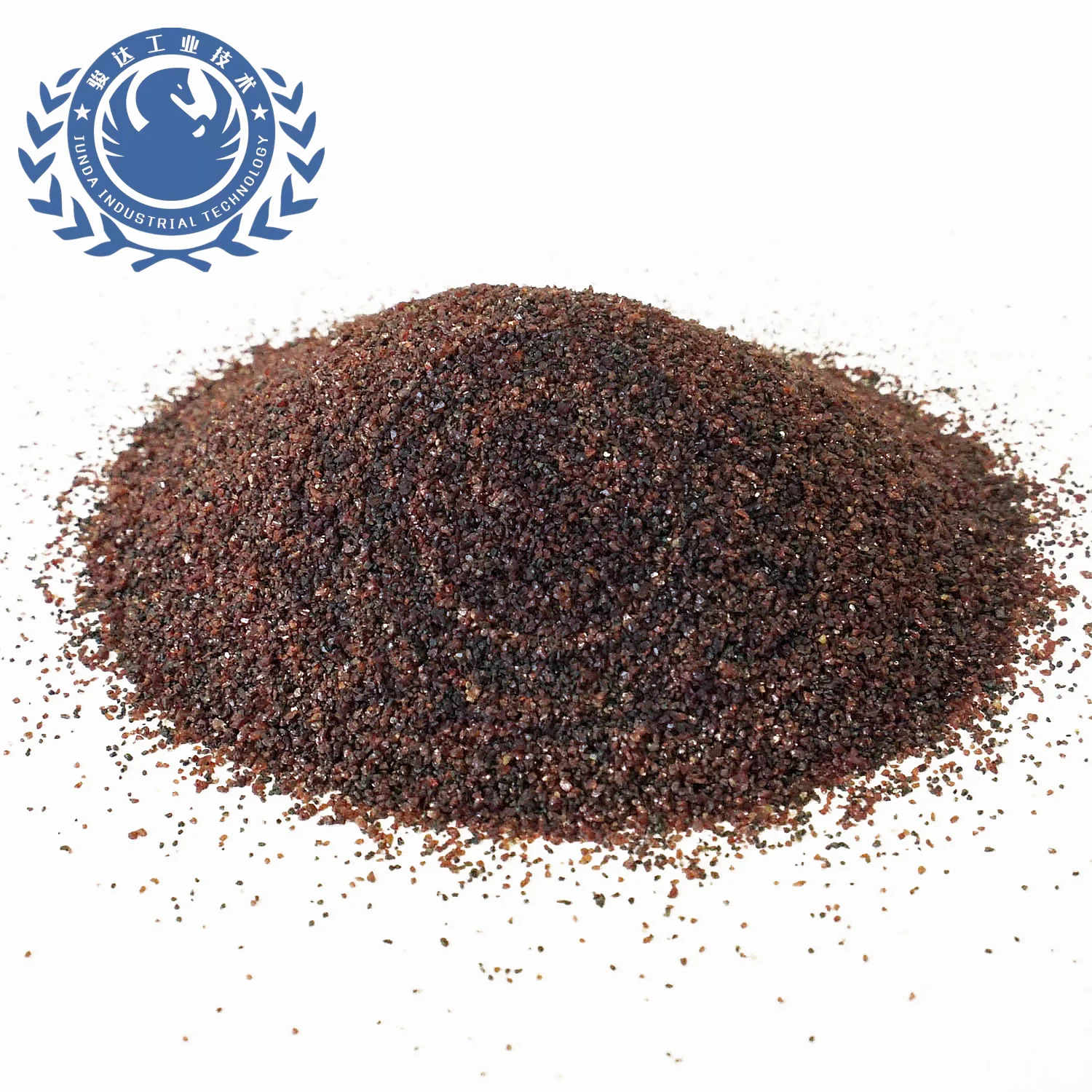 Good Wear Resistance Si O2 37.77% Abrasive Garnet Sand 30-60 Mesh for Spring Material Sandblasting