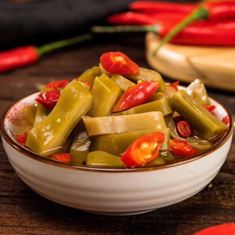 Горячий и кислый нож 300 г/528 г Гуанси свежие консервированные готовые к употреблению