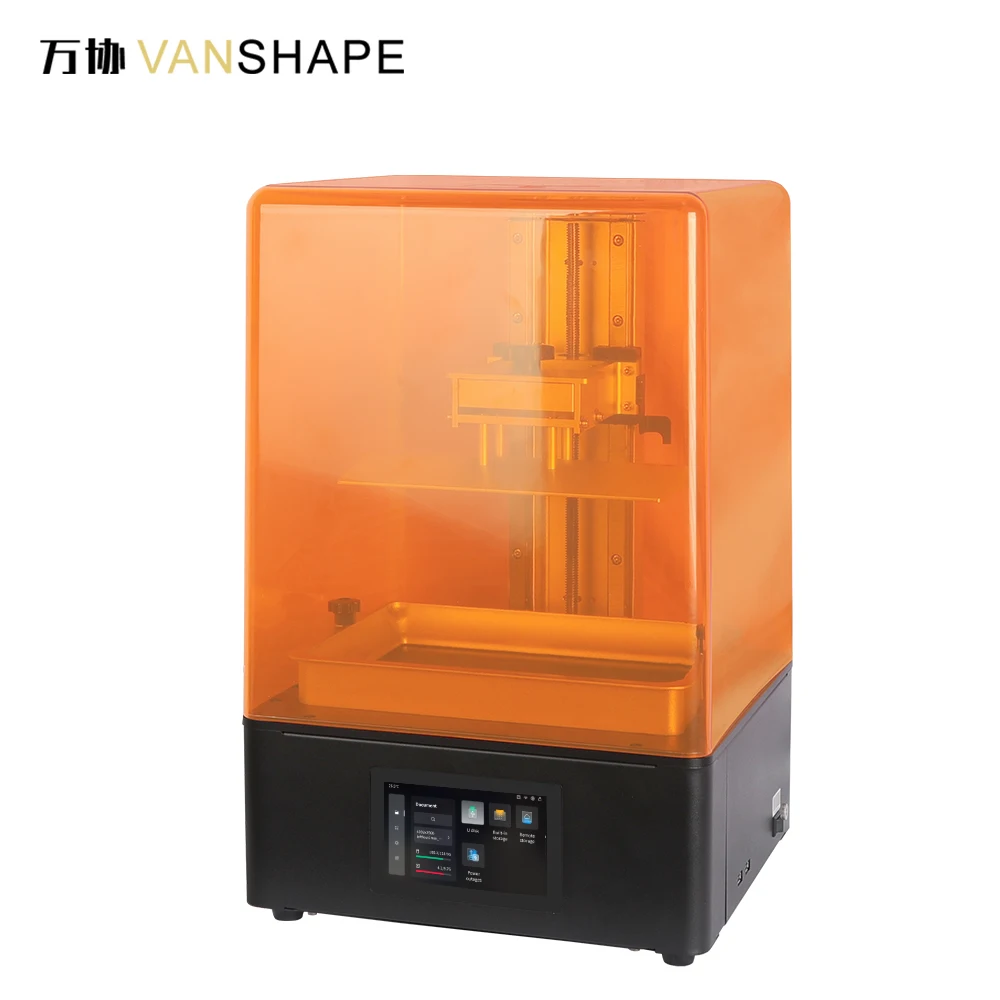 Vanshape  3d printer for gold jewelry big printing size 14k monochrome screen lcd 3d printer