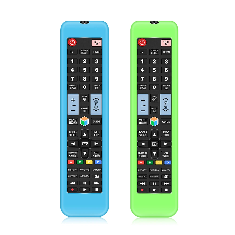 Soft Silicone Protective Sleeve tv Remote Controller Protecting Cover Case for Samsung LCD LED HDTV 3D Smart TV remote control