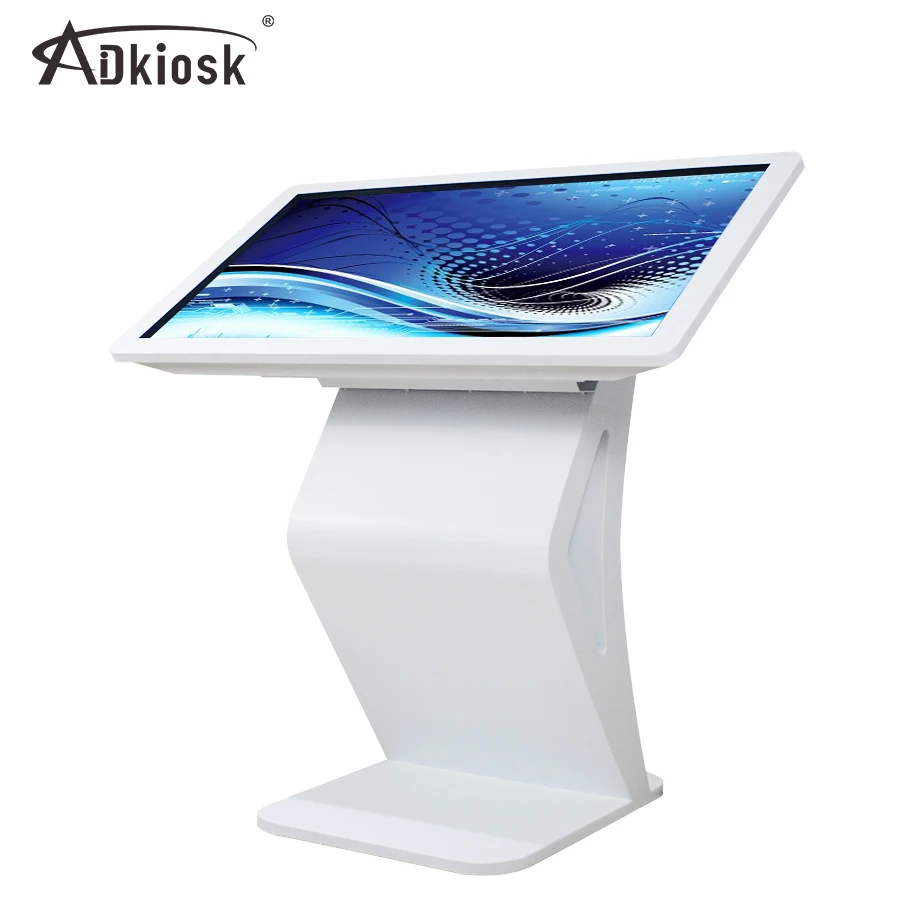 Latest digital media production 42 inch interactive touch screen kiosk