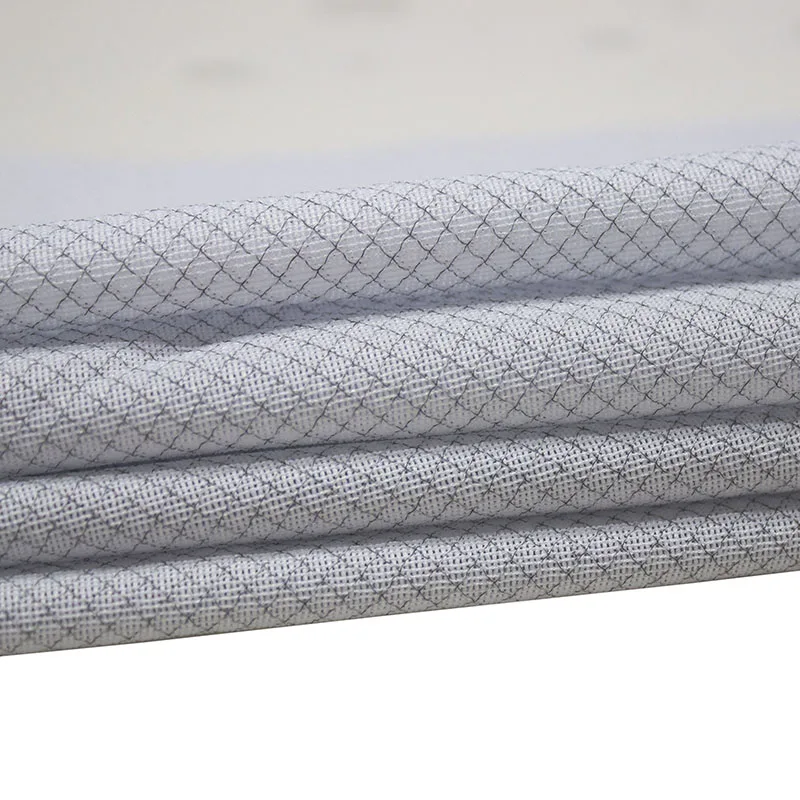 Customized Anti-static Polyester Fabric ESD Conductive Carbon Fiber Fabric for Factory Use