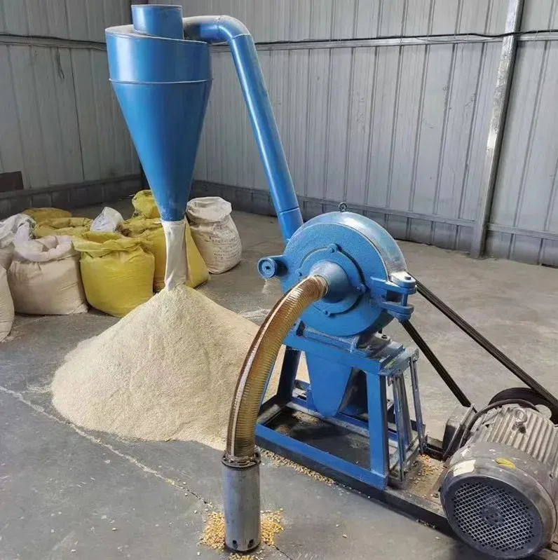 Flour milling machinery grain corn crusher maize grinding milling machine animal feed mixer corn mill grain grinder machine
