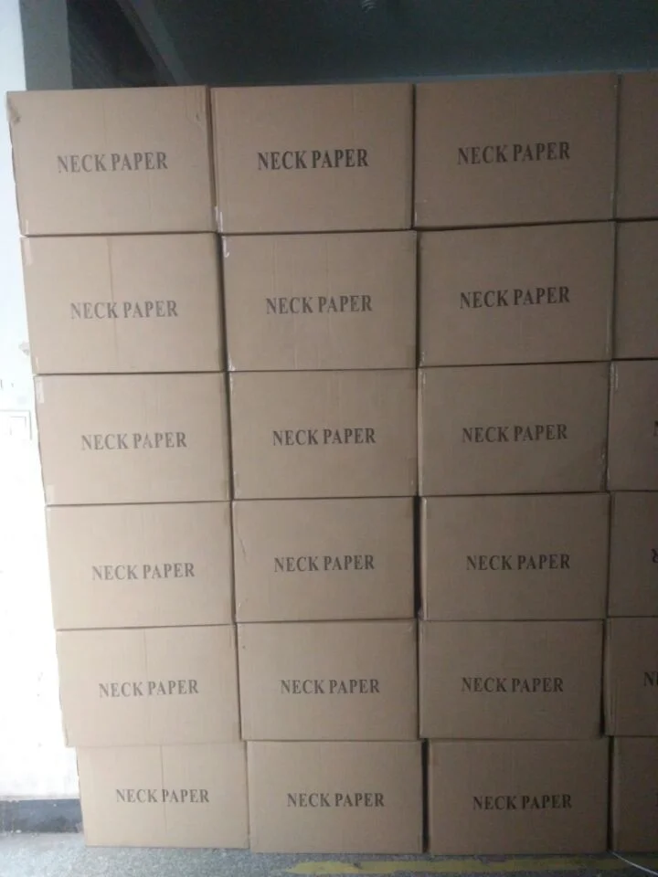 Disposable Elastic Salon Barber Neck Roll Paper Neck Ruffles Strip Crepe Neck Paper