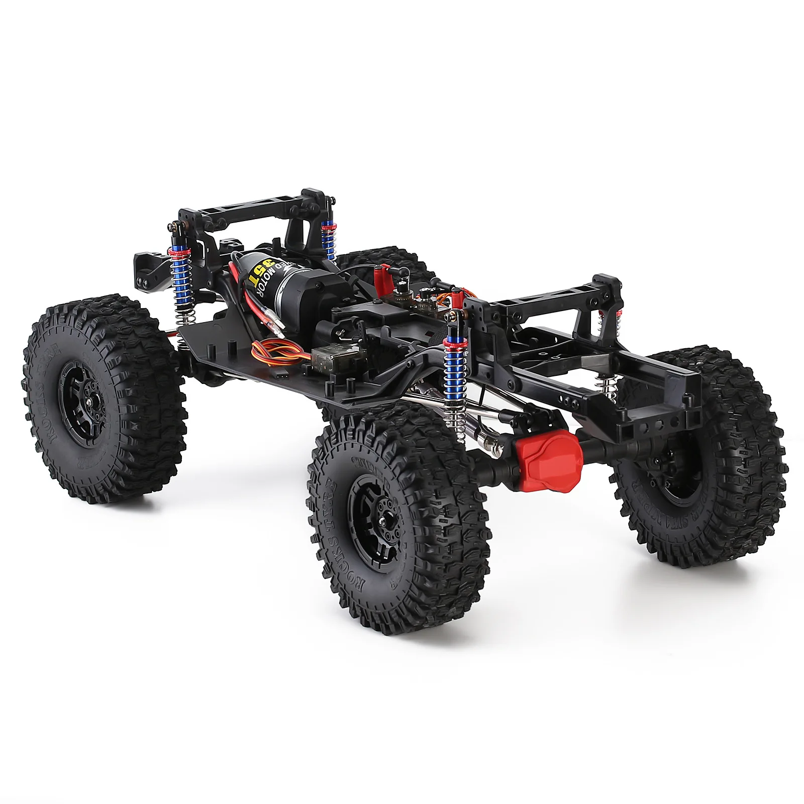 2-Speed Transmission Chassis Frame with Differential Portal Axle for 1/10 RC Crawler Car DIY Upgrade Parts AX-8508