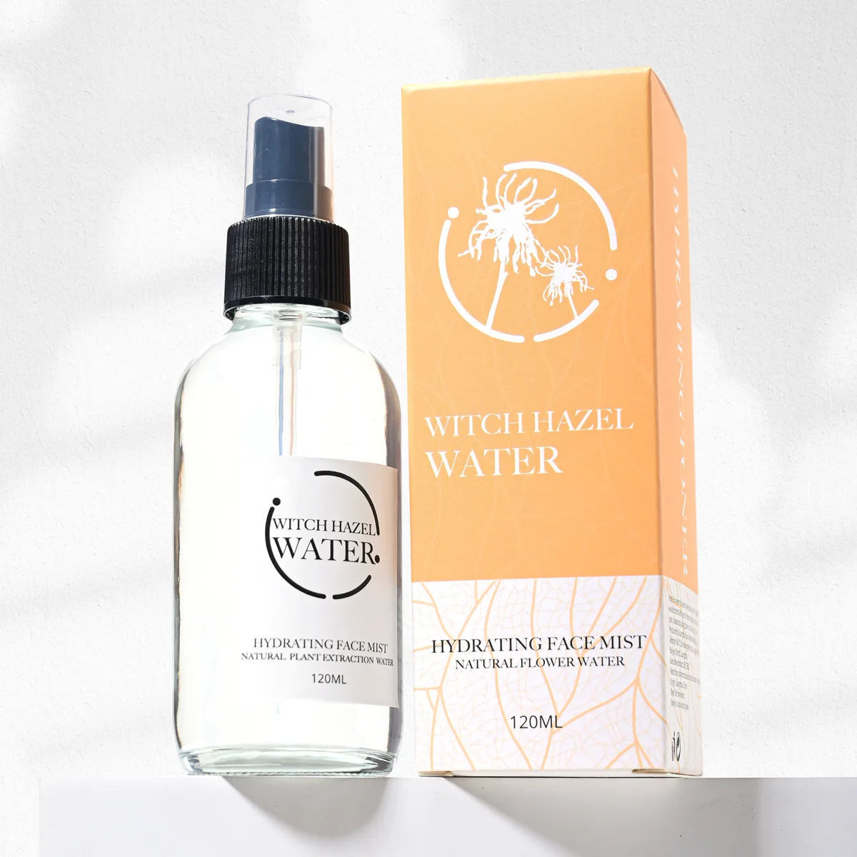 Oem Witch Hazel Toner Water Extract Face Skin Care Facial Mist Moisturizing Wholesale Witch Hazel Facial Toner Spray Serum