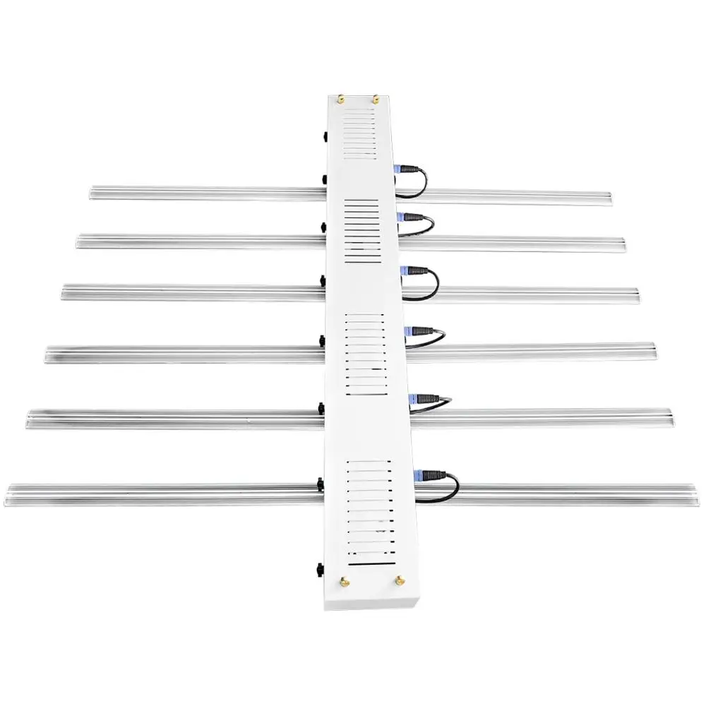 0-10V Dimmable Meanwell Driver Spyder LED Grow Light with Sansung lm301b/lm301h