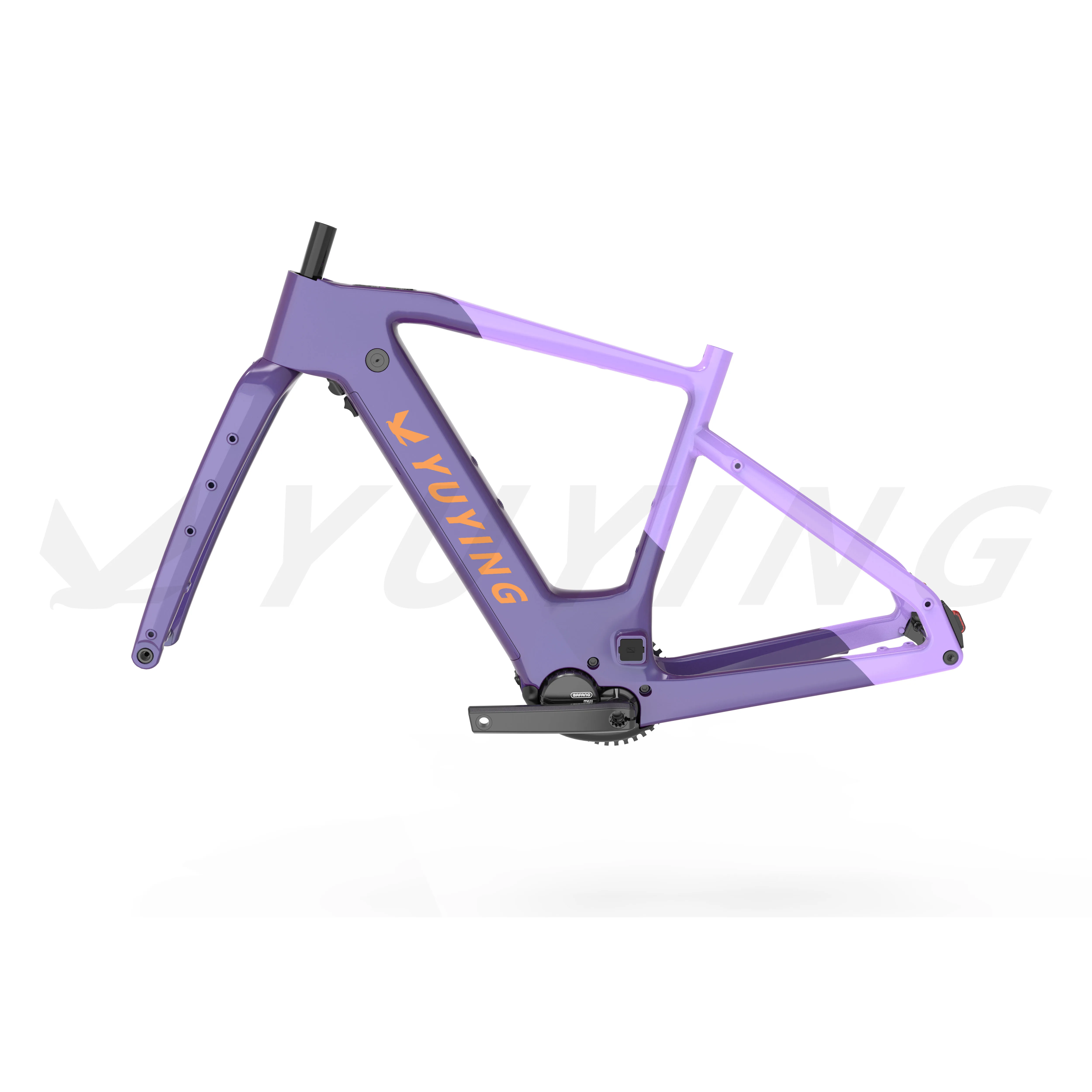 Tek tro hydraulic disc brake deore 12speed Bafang m820 mid-motor mountain ebike gravel electric bicycle