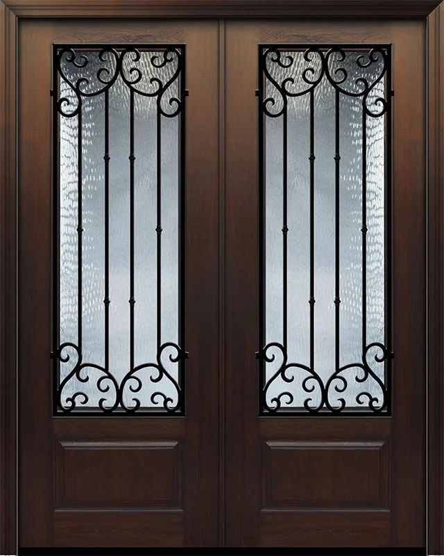 American wrought iron entry double door wrought iron doors double exterior wrought iron door for home