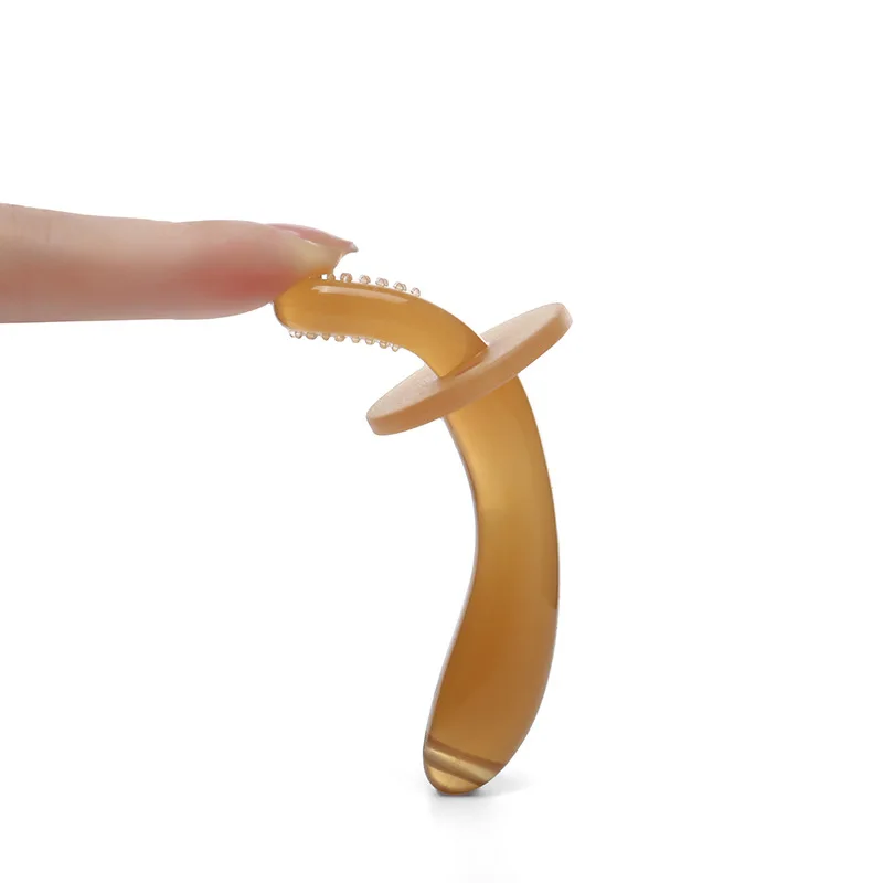 Baby Chew Toy Long Tube Teether Toy Infants Baby Safety Teething Stick Food Grade Silicone Chewing Biting Toy