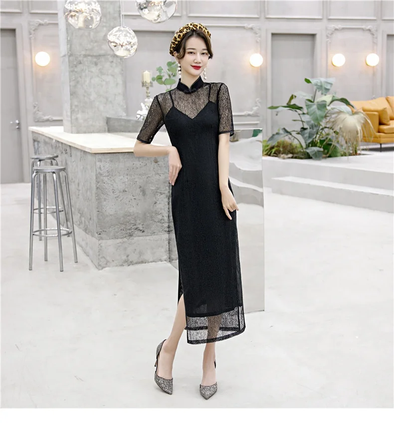 Оптовая продажа, традиционное китайское платье Ципао