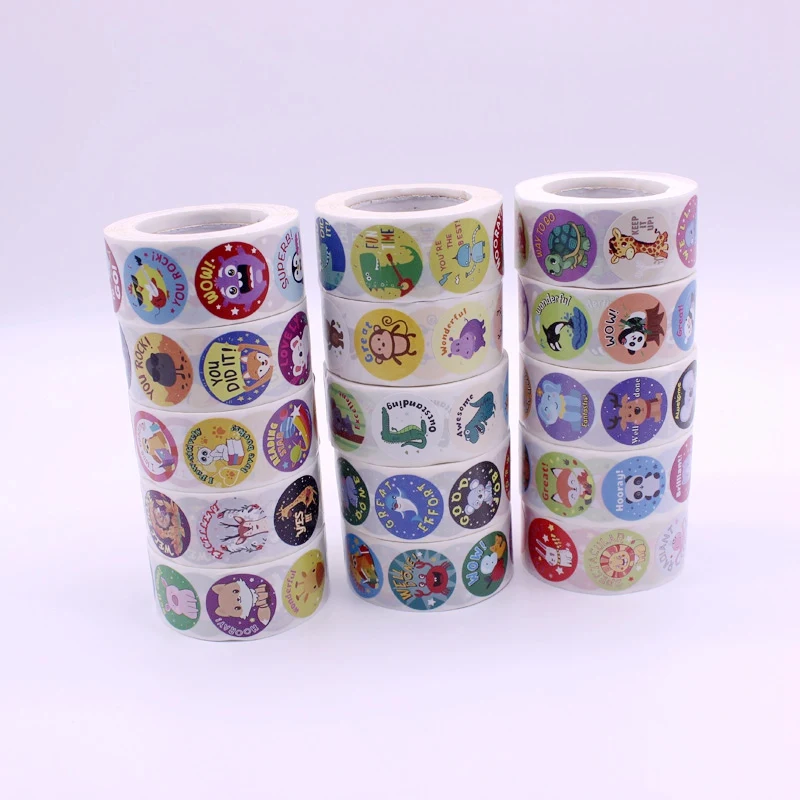 School Educational Teacher Reward Pride Inspirational Motivational Stickers For Kids