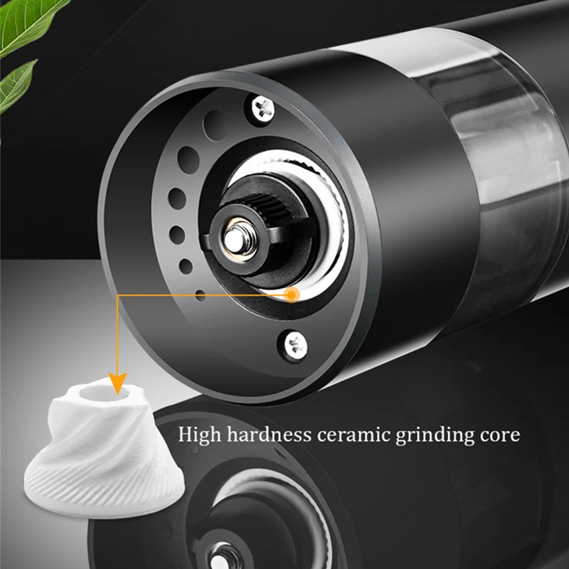 2022 new kitchen automatic rechargeable electric salt and pepper grinder usb pepper grinder