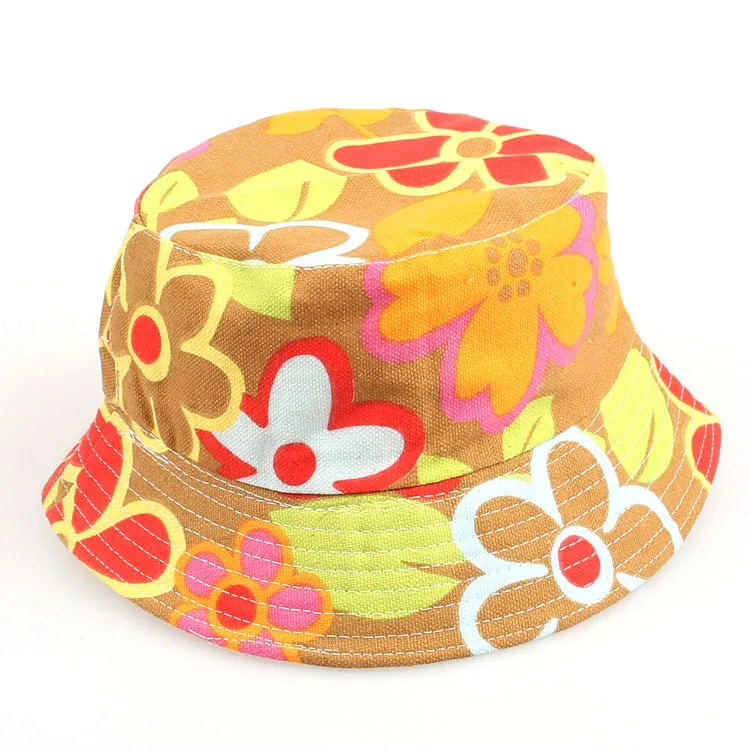 Fashion Mario Printing  Wide Brim Beach UV Protection Fisherman Cap Adult Kids Summer Foldable Bucket Hat