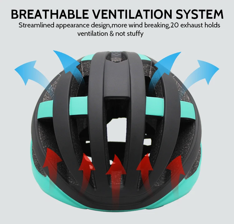 MONU Factory Colorful Adults Race Bicycle Bike Helmet Safety Cycling Light Weight Helmet For Men Women