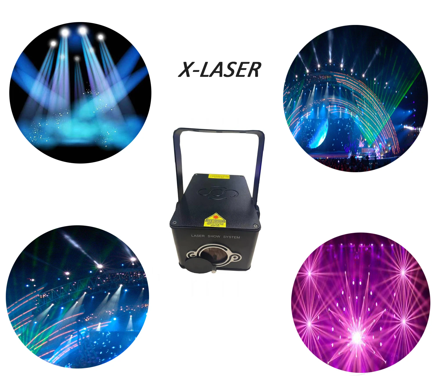 2024 Full color stage laser lights RGBW Effect Dj Led Beam Moving Head Light Disco Lighting Stage Laser Black Luminous