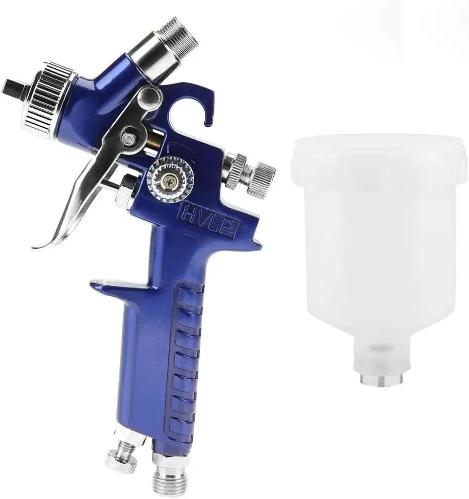 Professional 0.8MM/1.0MM Nozzle H-2000 Mini Air Paint Spray Guns Airbrush HVLP Spray Gun Airbrush Power Tools for Car Painting
