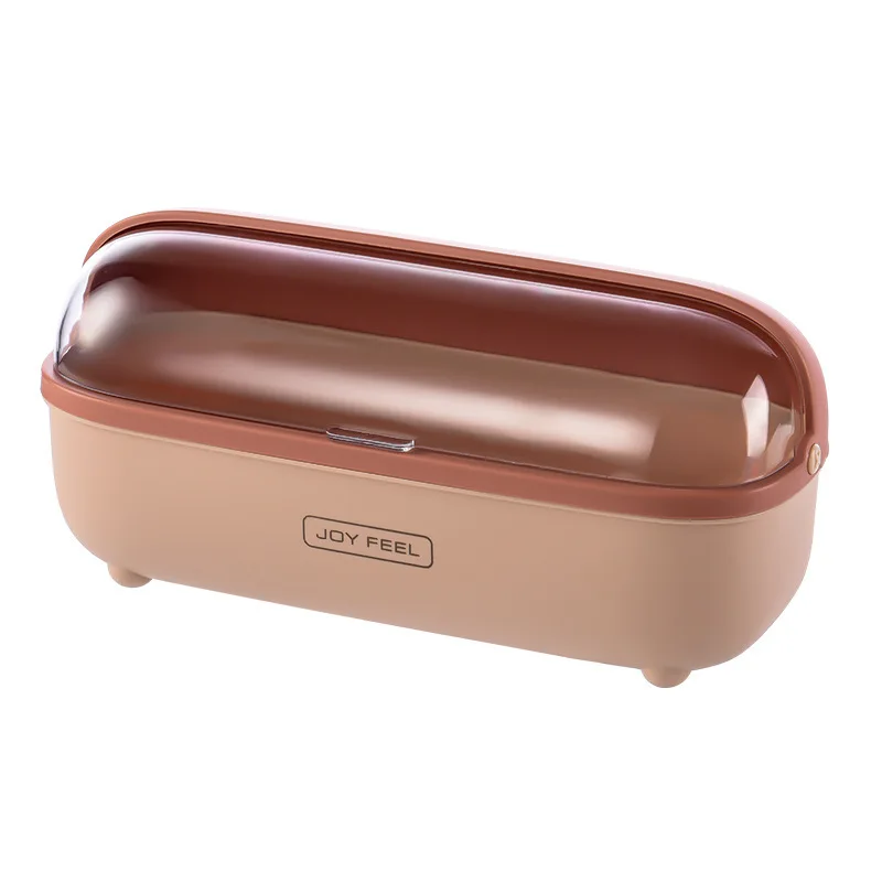 HelloWorld 2021 Multifunctional Household Seasoning Box With Spoon Kitchen Four-compartment Pot Of Sugar And Msg Seasoning Chopsticks Box